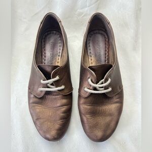 Poppy Barley Bronze Flats